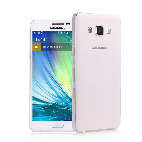 Ultra-thin Transparent Gel Soft Case for Samsung Galaxy A5 Duos SM-500F Clear
