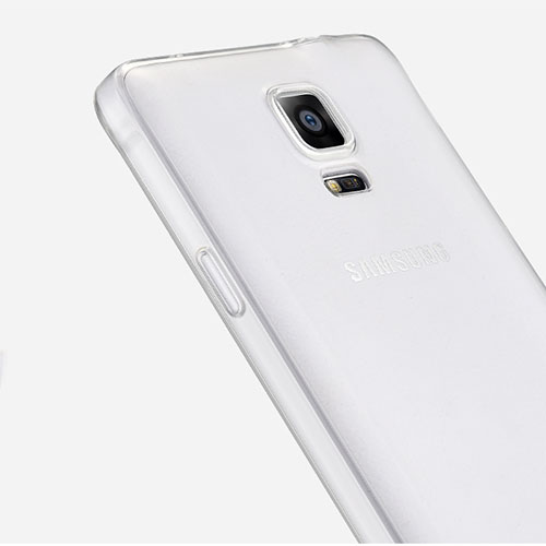 Ultra-thin Transparent Gel Soft Case for Samsung Galaxy Note 4 SM-N910F Clear