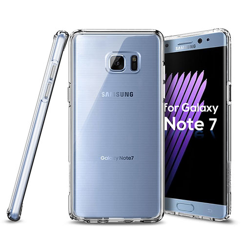 Ultra-thin Transparent Gel Soft Case for Samsung Galaxy Note 7 Clear
