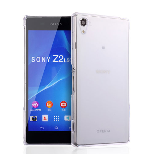 Ultra-thin Transparent Gel Soft Case for Sony Xperia Z2 Clear