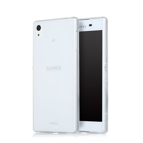 Ultra-thin Transparent Gel Soft Case for Sony Xperia Z4 White