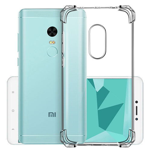 Ultra-thin Transparent Gel Soft Case for Xiaomi Redmi Note 4 Standard Edition Clear