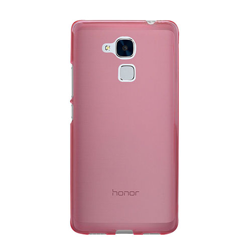 Ultra-thin Transparent Gel Soft Cover for Huawei GR5 Mini Pink