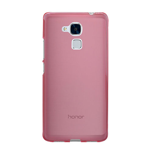 Ultra-thin Transparent Gel Soft Cover for Huawei GT3 Pink