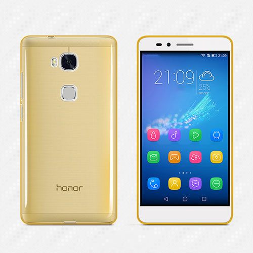 Ultra-thin Transparent Gel Soft Cover for Huawei Honor Play 5X Gold