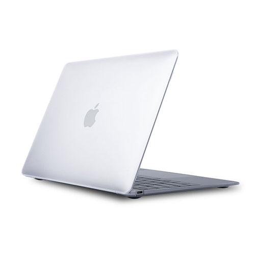 Ultra-thin Transparent Matte Finish Case for Apple MacBook 12 inch White