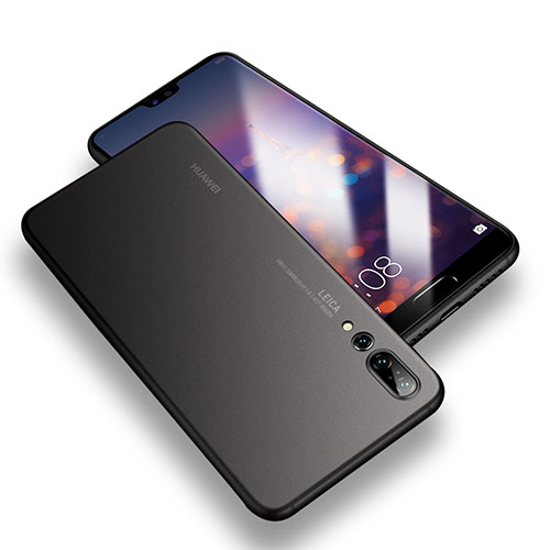 Ultra-thin Transparent Matte Finish Case for Huawei P20 Pro Black