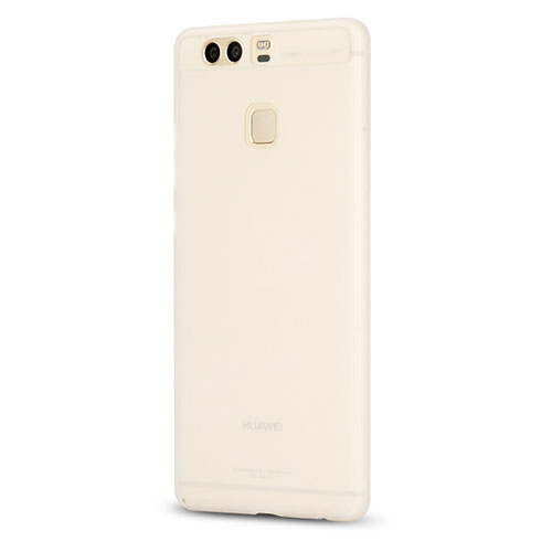 Ultra-thin Transparent Matte Finish Case for Huawei P9 White