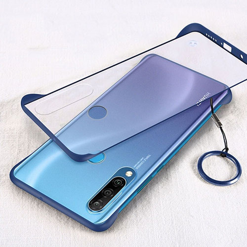 Ultra-thin Transparent Matte Finish Case H03 for Huawei P30 Lite Blue