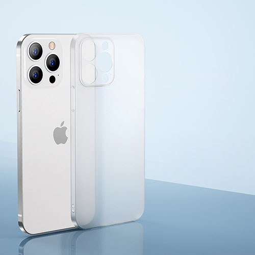 Ultra-thin Transparent Matte Finish Case U01 for Apple iPhone 14 Pro Max White