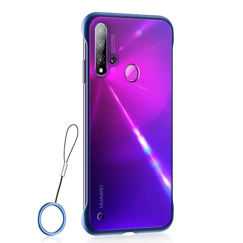 Ultra-thin Transparent Matte Finish Case U01 for Huawei P20 Lite (2019) Blue