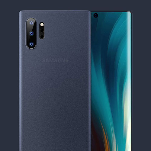 Ultra-thin Transparent Matte Finish Case U01 for Samsung Galaxy Note 10 Plus 5G Blue