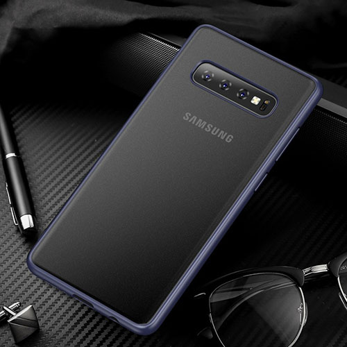 Ultra-thin Transparent Matte Finish Case U01 for Samsung Galaxy S10 5G Blue