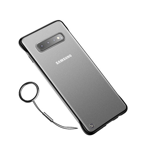 Ultra-thin Transparent Matte Finish Case U01 for Samsung Galaxy S10 Plus Black
