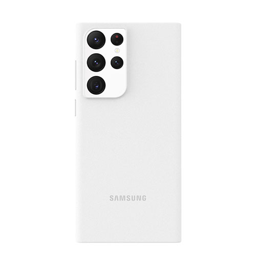Ultra-thin Transparent Matte Finish Case U01 for Samsung Galaxy S23 Ultra 5G White