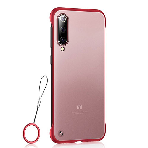 Ultra-thin Transparent Matte Finish Case U01 for Xiaomi Mi 9 SE Red
