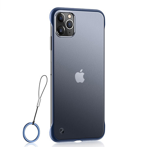 Ultra-thin Transparent Matte Finish Case U02 for Apple iPhone 11 Pro Max Blue