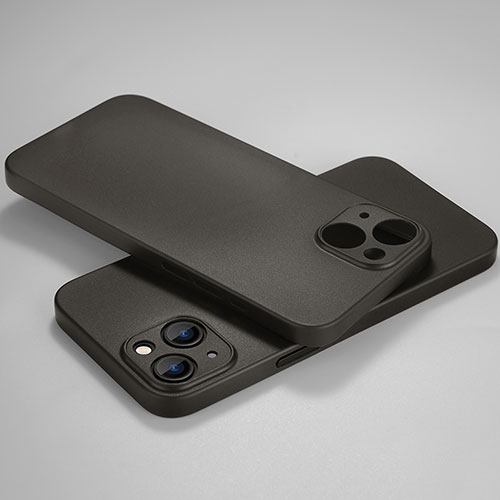 Ultra-thin Transparent Matte Finish Case U02 for Apple iPhone 13 Black