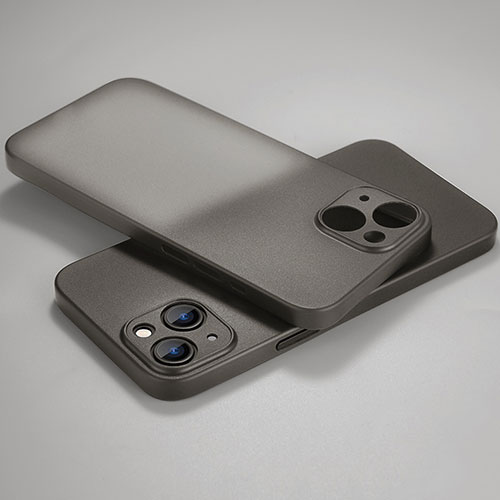 Ultra-thin Transparent Matte Finish Case U02 for Apple iPhone 14 Plus Gray