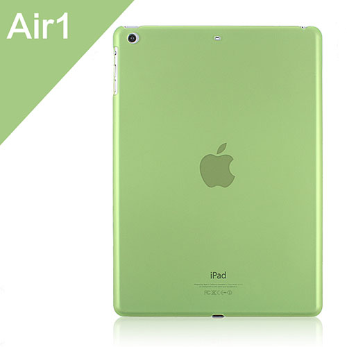 Ultra-thin Transparent Matte Finish Cover for Apple iPad Air Green