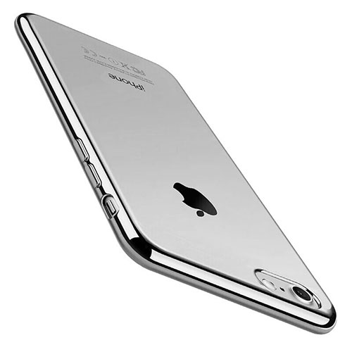 Ultra-thin Transparent TPU Soft Case C01 for Apple iPhone 8 Silver