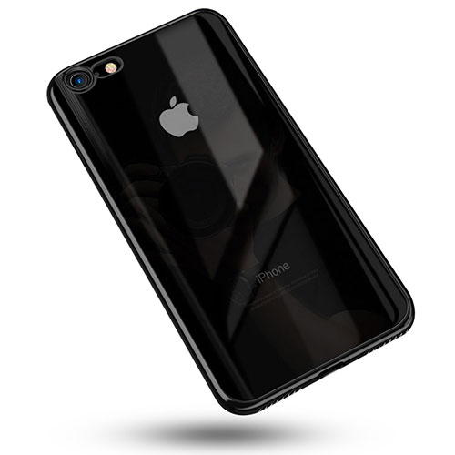 Ultra-thin Transparent TPU Soft Case C02 for Apple iPhone SE (2020) Black