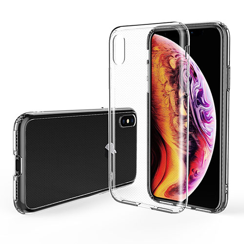 Ultra-thin Transparent TPU Soft Case C22 for Apple iPhone X Clear