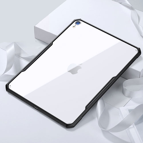 Ultra-thin Transparent TPU Soft Case Cover for Apple iPad Pro 11 (2018) Black