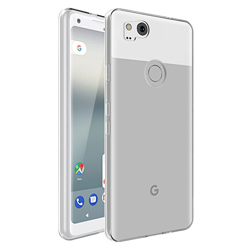 Ultra-thin Transparent TPU Soft Case Cover for Google Pixel 2 Clear