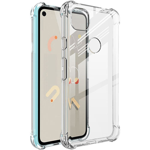Ultra-thin Transparent TPU Soft Case Cover for Google Pixel 4a Clear