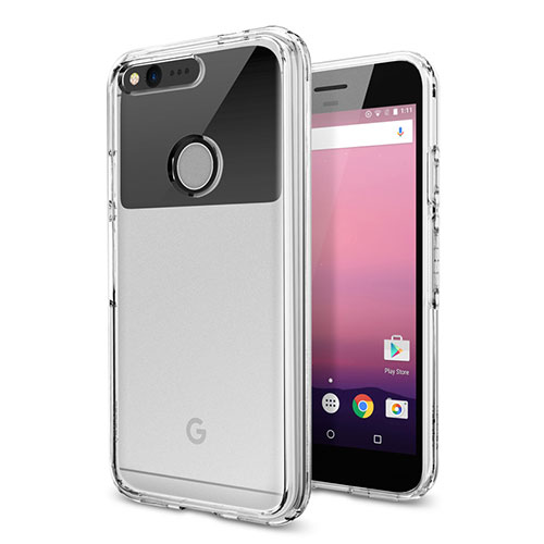 Ultra-thin Transparent TPU Soft Case Cover for Google Pixel XL Clear