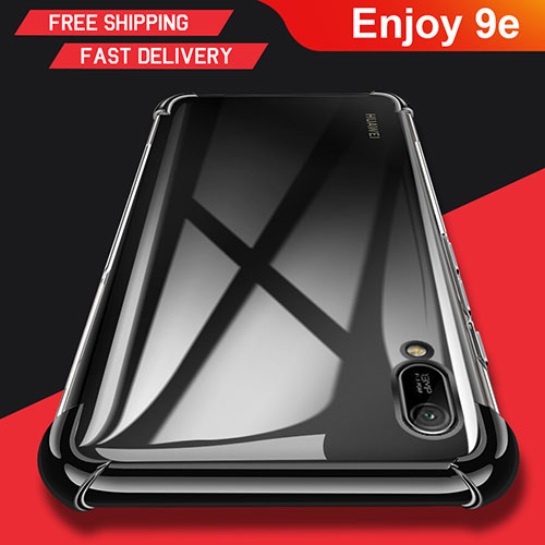 Ultra-thin Transparent TPU Soft Case Cover for Huawei Enjoy 9e Clear