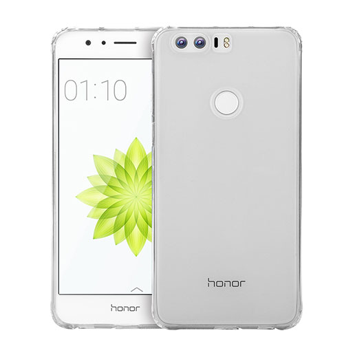 Ultra-thin Transparent TPU Soft Case Cover for Huawei Honor 8 Clear