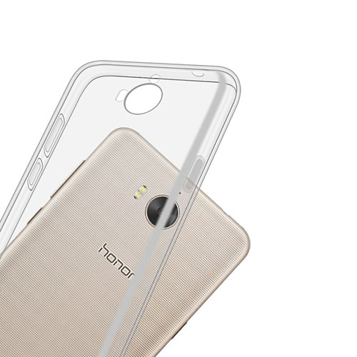 Ultra-thin Transparent TPU Soft Case Cover for Huawei Honor Play 6 Clear