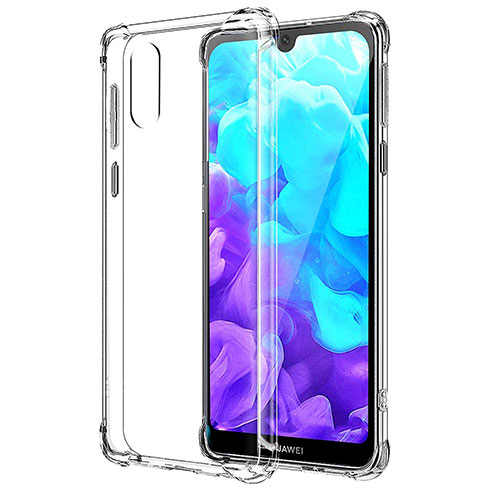Ultra-thin Transparent TPU Soft Case Cover for Huawei Honor Play 8 Clear