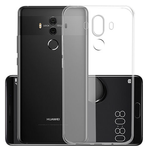 Ultra-thin Transparent TPU Soft Case Cover for Huawei Mate 10 Pro Clear