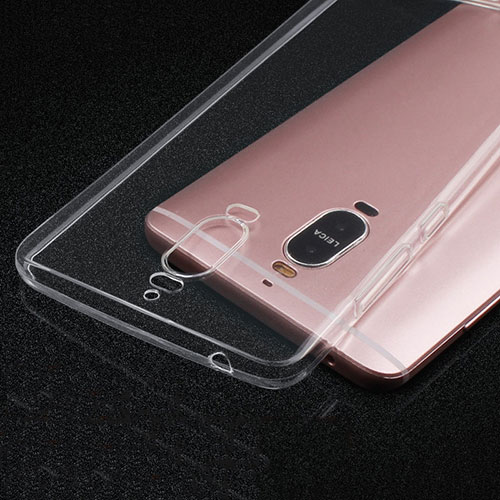 Ultra-thin Transparent TPU Soft Case Cover for Huawei Mate 9 Pro Clear