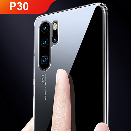 Ultra-thin Transparent TPU Soft Case Cover for Huawei P30 Pro New Edition Clear