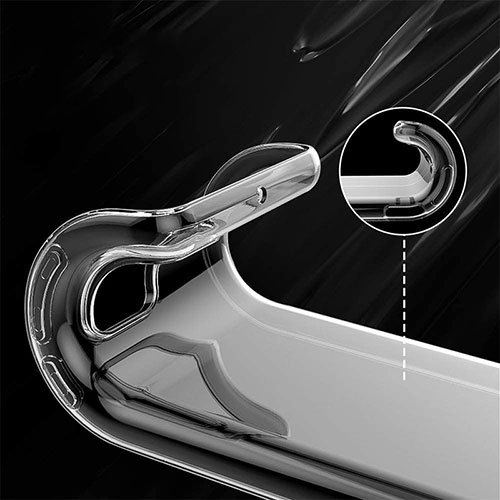 Ultra-thin Transparent TPU Soft Case Cover for Huawei P40 Pro Clear