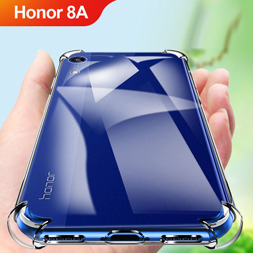 Ultra-thin Transparent TPU Soft Case Cover for Huawei Y6 Pro (2019) Clear