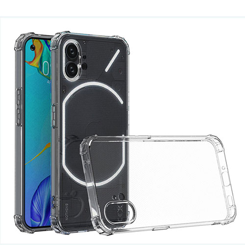 Ultra-thin Transparent TPU Soft Case Cover for Nothing Phone 1 Clear