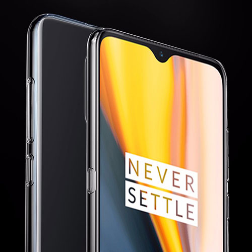 Ultra-thin Transparent TPU Soft Case Cover for OnePlus 7 Clear