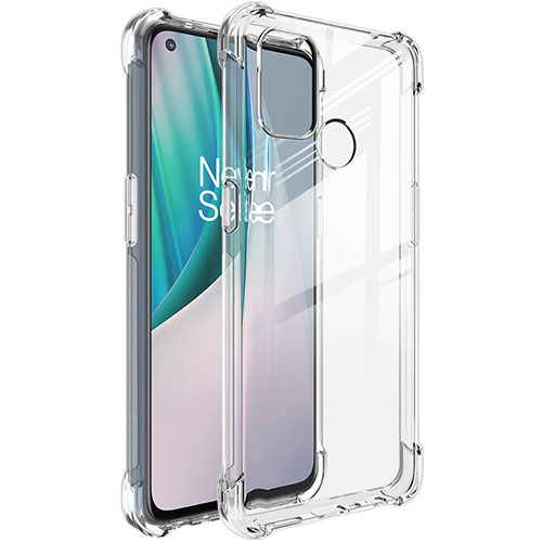 Ultra-thin Transparent TPU Soft Case Cover for OnePlus Nord N100 Clear