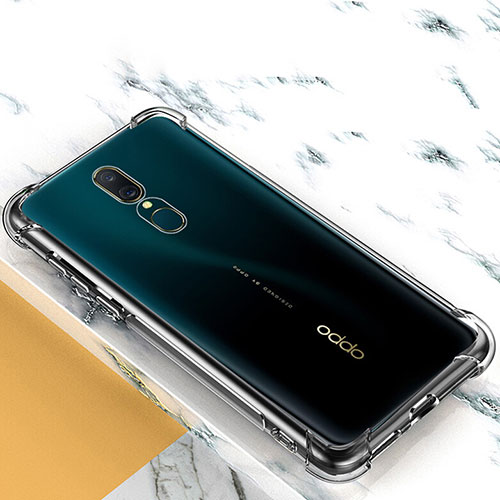 Ultra-thin Transparent TPU Soft Case Cover for Oppo A9 Clear