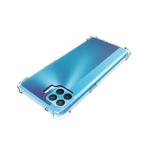 Ultra-thin Transparent TPU Soft Case Cover for Oppo F17 Pro Clear