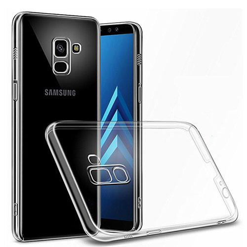 Ultra-thin Transparent TPU Soft Case Cover for Samsung Galaxy J6 (2018) J600F Clear