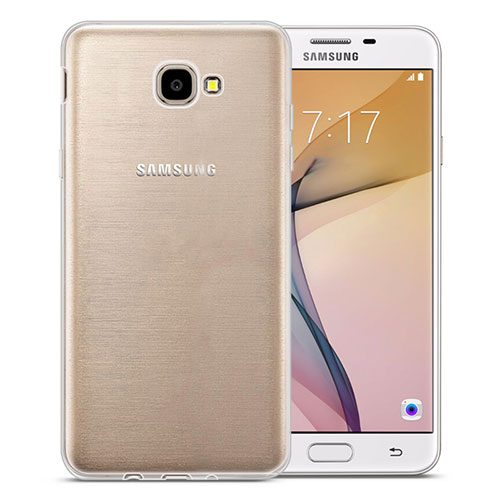 Ultra-thin Transparent TPU Soft Case Cover for Samsung Galaxy J7 Prime Clear