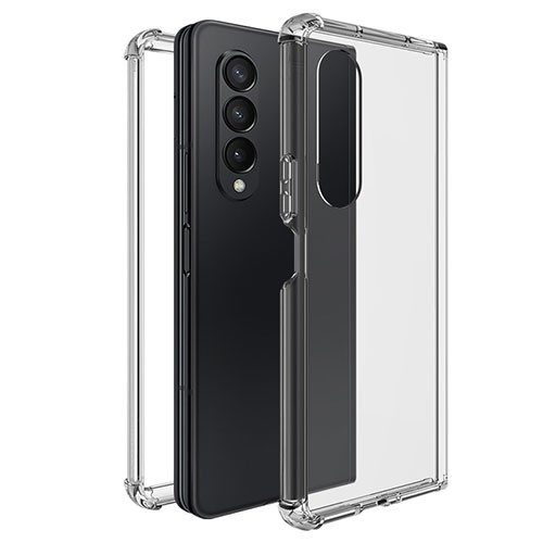 Ultra-thin Transparent TPU Soft Case Cover for Samsung Galaxy Z Fold3 5G Clear