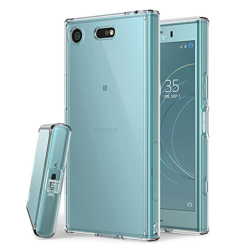 Ultra-thin Transparent TPU Soft Case Cover for Sony Xperia XZ1 Compact Clear