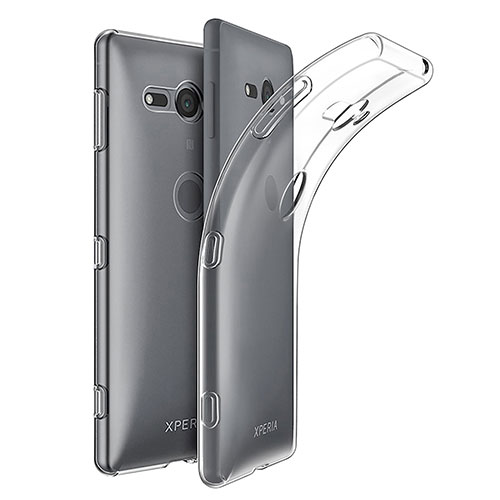 Ultra-thin Transparent TPU Soft Case Cover for Sony Xperia XZ2 Compact Clear